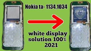 nokia ta1134 /1034 white display solution 100% 2021