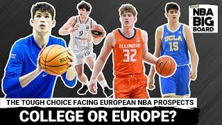 Stay in Europe or Go to College? The Decision That Shapes Draft Stock