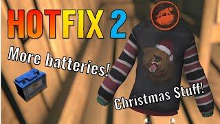 Hotfix 2 Summary (The Long Dark v2.36) - New Items, Trader Improvement, Car Batteries & More