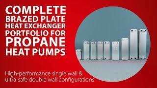 Introducing Danfoss brazed plate heat exchangers for propane heat pumps