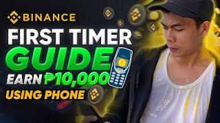 Earn Up To $300 Daily! How To Spot Trade on Binance | A First Timer Guide Using Smartphone