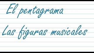 El pentagrama y las figuras musicales By Roberto Profe