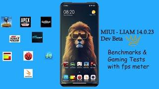 MIUI - LIAM 14.0.23 Beta for Poco X3 Pro | Benchmarks and Gaming Tests with fps counter 