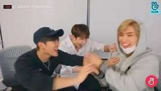 3RACHA listening to WOW on 찬이의 "방"  Ep. 52