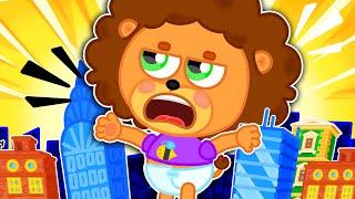 Lion Family | Yummy Yummy Magic Cake Learns Healthy Habits for Kids | Cartoon for Kids