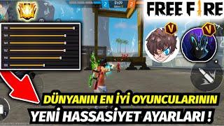 DÜNYANIN EN İYİ OYUNCULARININ YENİ HASSASİYET AYARI - FREE FİRE HASSASİYET AYARI - FREE FİRE