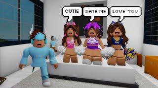 CREEPY TRIPLET CHEERLEADERS Have A CRUSH On ME... (Brookhaven RP)