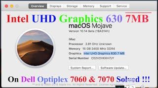 Intel UHD Graphics 630 7MB issue Solved