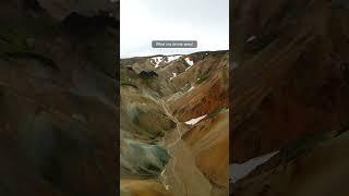 Landmannalaugar in the Icelandic highlands is a hiker's paradise ️️