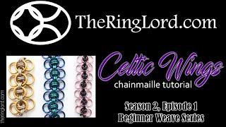 Celtic Wings - Beginner Weave Series - TheRingLord.com