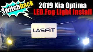 2019 Kia Optima Fog Light Upgrade - How to Install Switchback LED Bulbs 9006