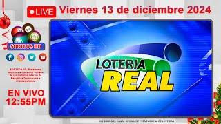 Lotería Real EN VIVO  | Viernes 13 de diciembre 2024– 12:55 PM #loteriarealdehoy