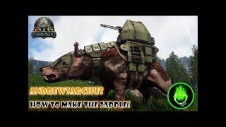 Ark Fjordur - How To Make The ANDREWSARCHUS Saddle!