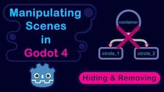 Godot 4 | scene manipulation (hiding and removing scenes)