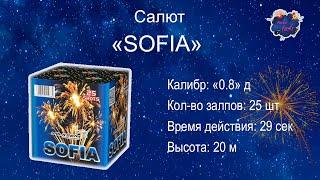 Салют "SOFIA" 25 залпов