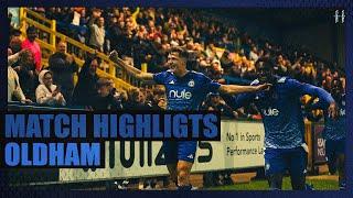 Highlights: FC Halifax Town vs Oldham Athletic 10/09/24