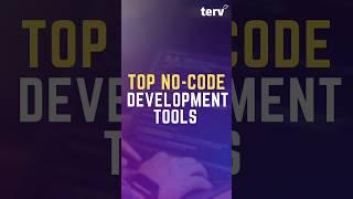 Highly-rated no-code development tools.Forget complex coding!  #NoCode #AppDevelopment #WebDesign