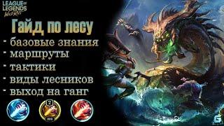 ГАЙД ПО ЛЕСУ WILD RIFT | ГАЙД ДЛЯ ЛЕСНИКОВ WR | КАК ВЫХОДИТЬ НА ГАНГ WILD RIFT | ЛЕСНИК LOL WILDRIFT