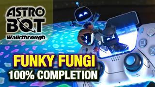 Funky Fungi (Lost Galaxy) Walkthrough: All Bots & Puzzle Pieces + Hidden Coins (Astro Bot Guide)