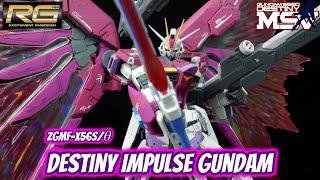P-Bandai RG Destiny Impulse Gundam Review | Gundam Seed Destiny MSV