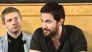 Richard Armitage Bits at The Hobbit Press Conference