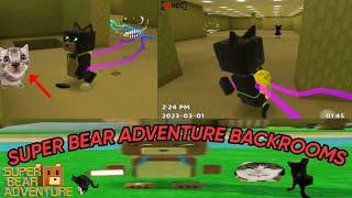 Super Bear Adventure Horror Mode/Backrooms Update!