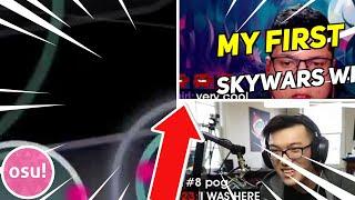 Daily Osu Stream Highlights: MY FIRST SKYWARS WIN