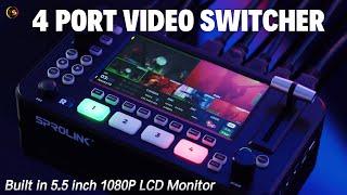 Best All In One Live Streaming Video Switcher  | Sprolink NeoLIVE R2 PLUS Video Switcher