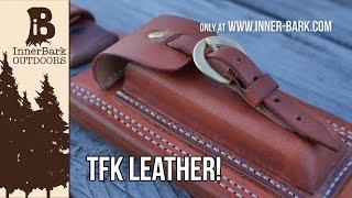 Handmade In The USA: Tahoma Field Knife Leather Sheaths