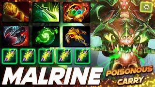 Malrine Viper Poisonous Carry Super Build - Dota 2 Pro Gameplay [Watch & Learn]