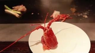 【铁板烧】Japanese Teppanyaki lobster Part 2 Teppanyaki show from professional chef Tokyo Re