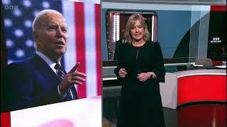 BBC Newsline (Opening) Biden in Belfast - 12th April 2023