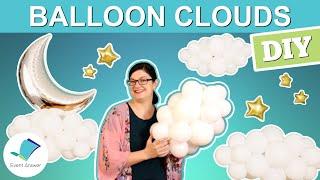 DIY Balloon Clouds