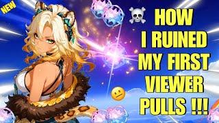 MY FIRST VIEWER PULLS & I GOT PENALTY FROM CHAT | PULLING FOR XILONEN | GENSHIN IMPACT