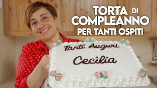 COME FARE UNA TORTA DI COMPLEANNO O DA CERIMONIA PER TANTI INVITATI - Fatto in Casa da Benedetta