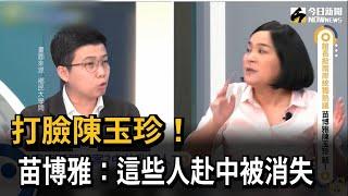打臉陳玉珍！ 苗博雅揭「多知識份子」赴中被消失－民視新聞