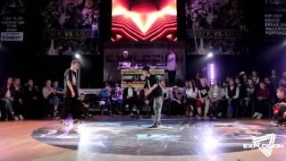 Nik One vs Isha | 1/2 Popping Kids | Explosion Battle 2016 City vs City