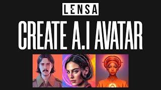 LENSA AI AVATAR TREND | How To Create Ai Avatar For Instagram ( Quick And Easy)