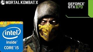 Mortal Kombat X -GTX 670- Max Settings Gameplay