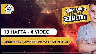 Çemberin Çevresi ve Yay Uzunluğu | GEOMETRİ KONU ANLATIMI (2024 Tayfa) (TYT-AYT)