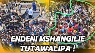 SEE HOW RUTO'S TEAM HIRED YOUTHS FROM DANDORA,MATHARE AND HURUMA TO CHEER HIS NAIROBI TOUR!!