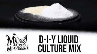 What is a liquid mushroom culture? DIY Recipe for mushroom liquid culture jar mycelium.