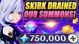 MASSIVE VIEWER SUMMONS! Going ALL IN For C6 SKIRK! (4,500+ Summons For Genshin Impact)