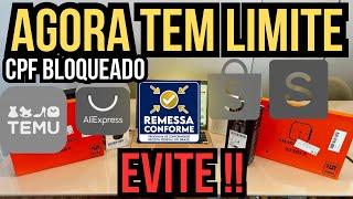 AGORA TEM LIMITE PARA COMPRAR NOS SITES INTERNACIONAIS ALIEXPRESS SHEIN E SHOPEE- COMO RESOLVER !!