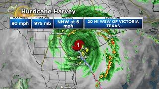 Hurricane Harvey Saturday Morning Update
