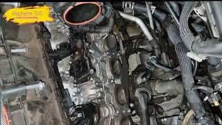 Coolant thermostat Location Mercedes W205 C200