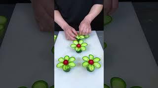 Fruit And Vegetables Carving Cutting Tips #165 #fruit #vegetable #carving #cuttingskills #shortsfeed