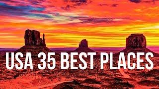 35 BEST PLACES In The USA | Travel Guide