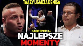 DENIS VS WSZYSCY - (Natan, Taazy, Don Diego, Denis) CAGE FAME - NAJLEPSZE MOMENTY