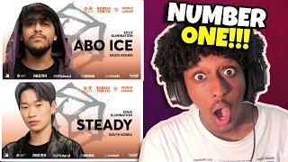 Yolow Reacts | ABO ICE & Steady | GBB 2024 WORLD LEAGUE  Solo Elimination